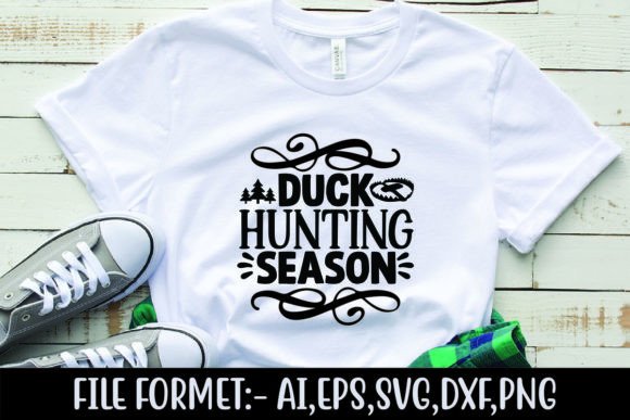Duck Hunting Season Graphics for T-Shirt Designs