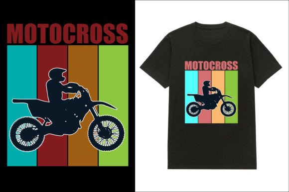 Motocross T-shirt Design: Bold Graphics for Modern T-Shirt Designs