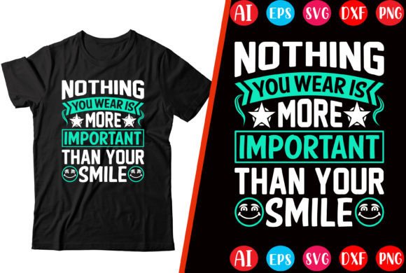 World Smile Day Vector: Graphics for T-Shirt Designs